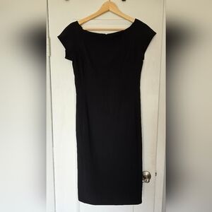 Maggy London Black Sheath Dress Size 4 | Classic Workwear Career Office Capsule